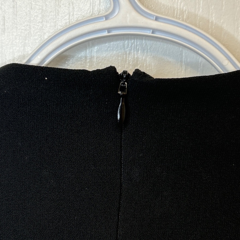 Needle & Thread Floral Embellished Beaded Long Sleeve Black Dress | 2 - Picture 12 of 14